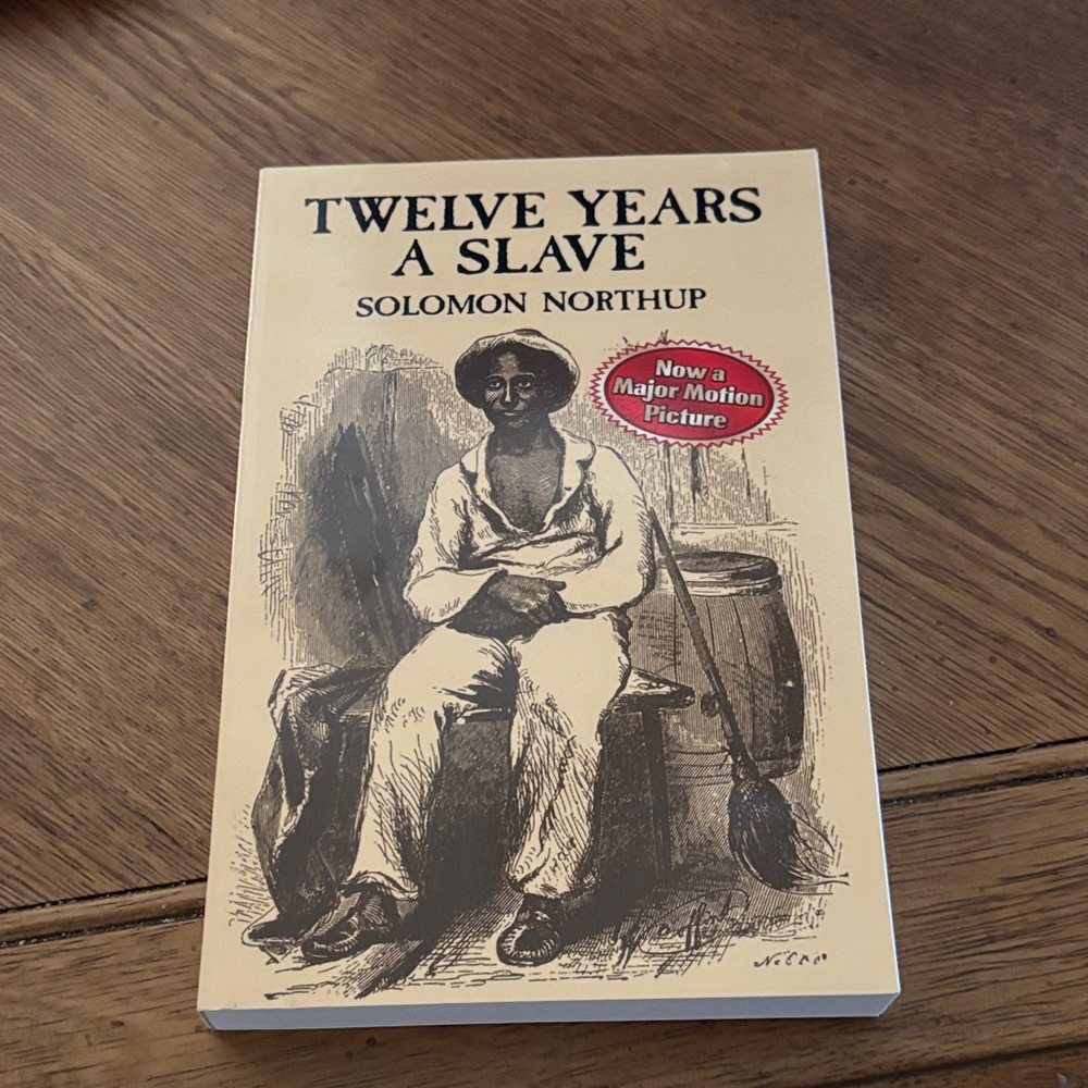 Twelve Years a Slave Book with Motion Picture Sticker